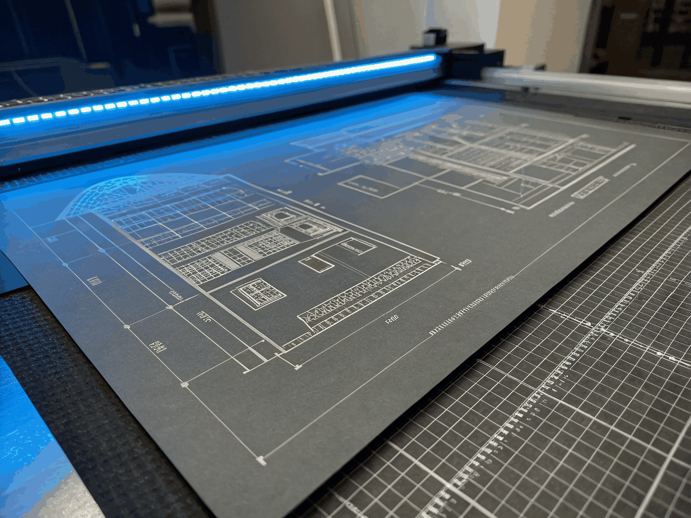Industrial Blueprint Pattern